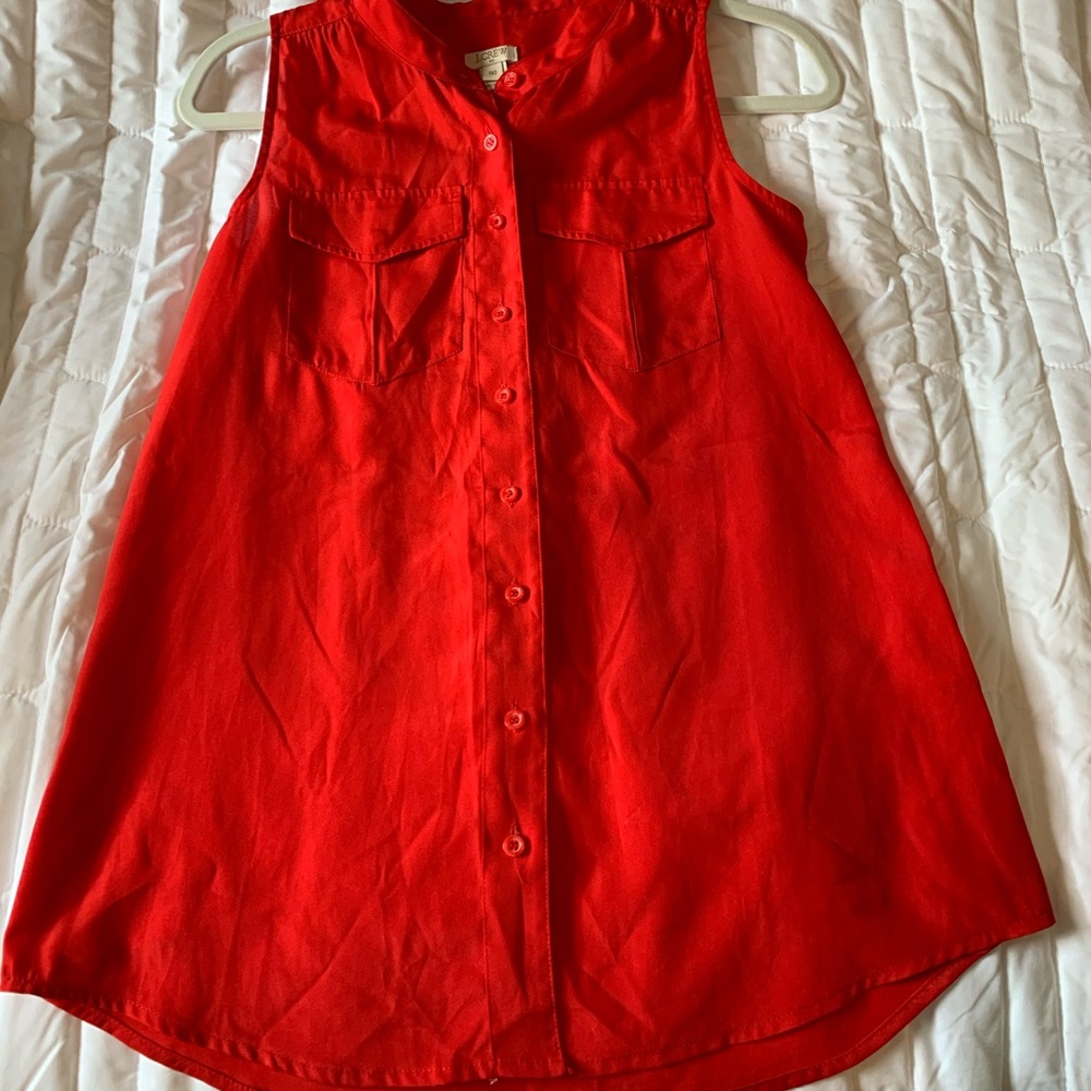 J Crew red top size 00.